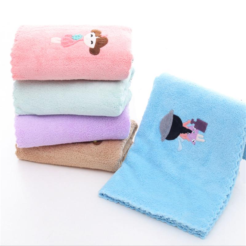 Handuk Mandi ANAK Bahan Microfiber Lembut Ukuran 35x75cm / Handuk keramas / Lap Muka - LPM Shop