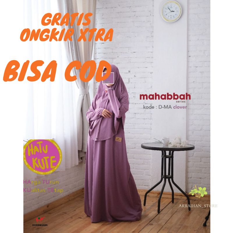 Terbaru Gamis Busui Dhikr And Sabr Mahabbah Series Clover