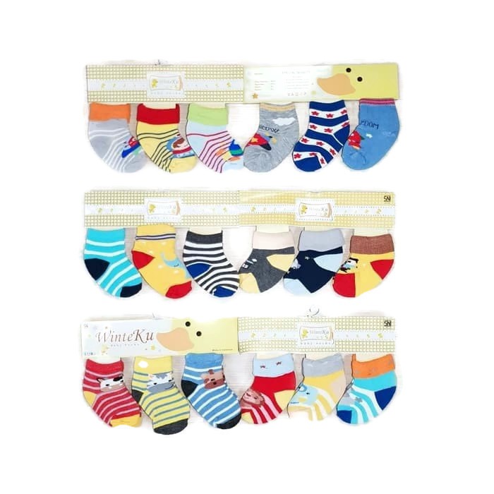Kaos kaki bayi winteku isi 3 pasang kaos kaki bayi murah Kaos kaki bayi winteku isi 3 pasang kaos kaki bayi murah