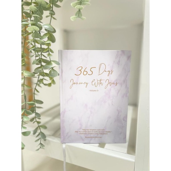 

VOLUME 3 Jurnal 365 Days Journey With Jesus / Bible Planner / Agenda
