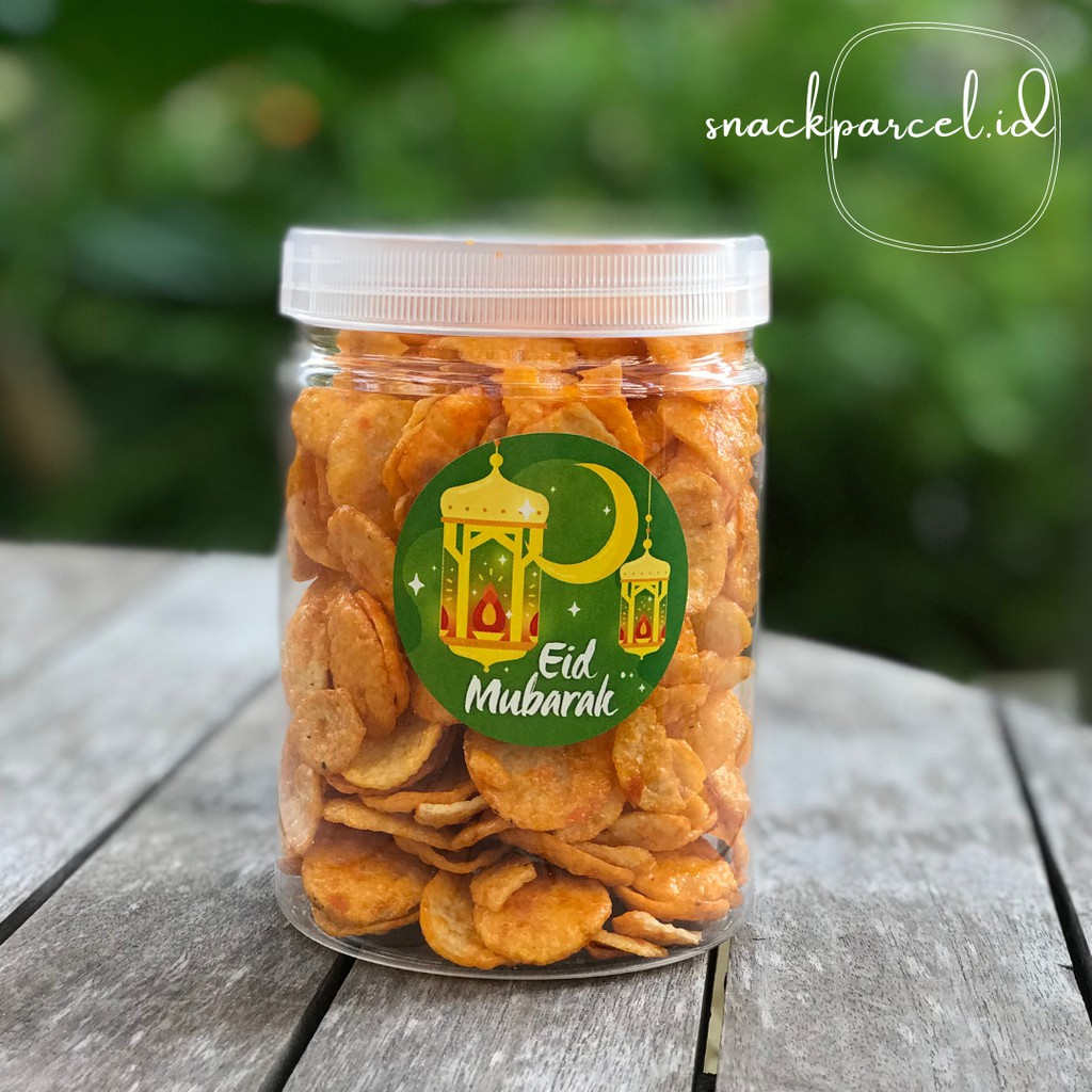 

Isi Toples Lebaran - Crispy Cassava Chips