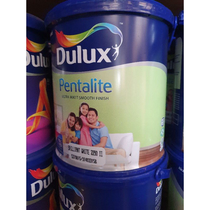 DULUX PENTALITE BRILLIANT WHITE 2290 2.5LITER