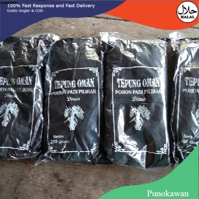 

Tepung Oman Pewarna Dawet Dan Cendol Hitam Netto 250Gr