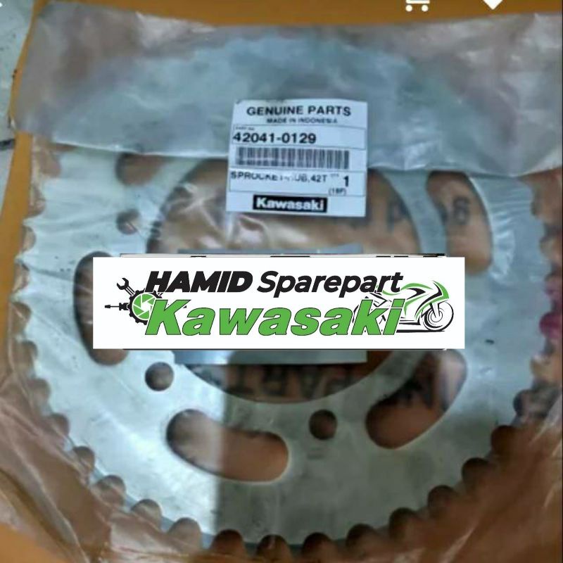 Gear gir belakang ninja rr 250 mono z250sl z 250 sl original KGP