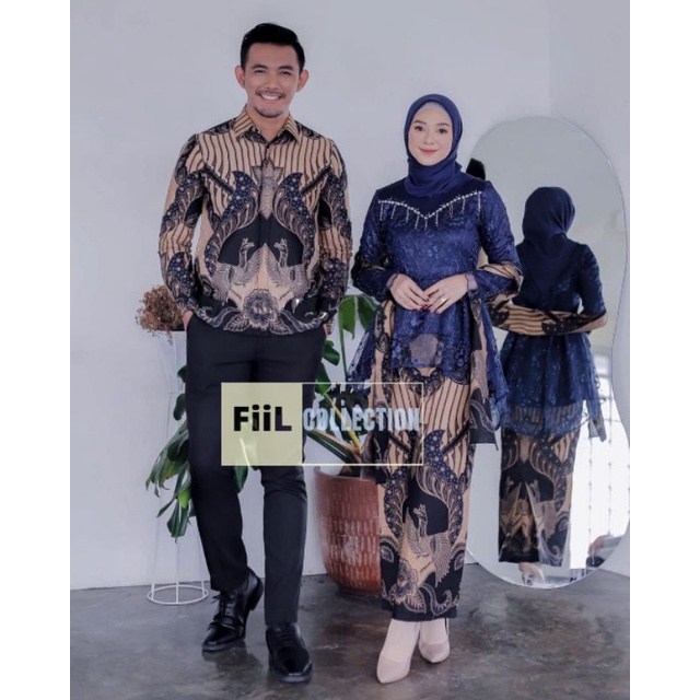 Kebaya Couple Modern, Kebaya Tunangan Lamaran, Kebaya Wisuda, Kebaya Kondangan-4