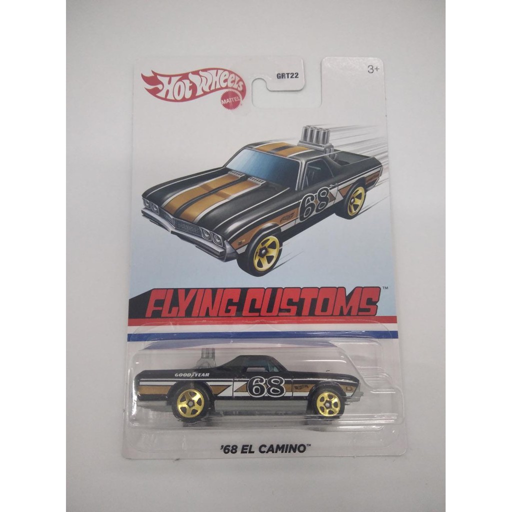 Diecast Hot Wheels 68 EL CAMINO HW Flying Customs MIX A Hotwheels Mobil Mainan Anak