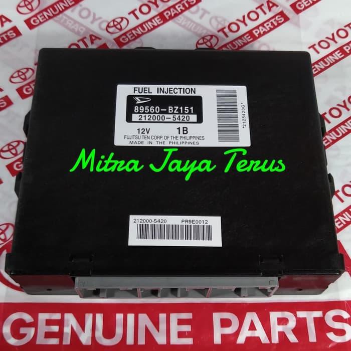 [ecu mobil] 89560-BZ151 ECU Avanza / Xenia VVTI 2006-2011 Computer Fuel Injection kelistrikan mobil