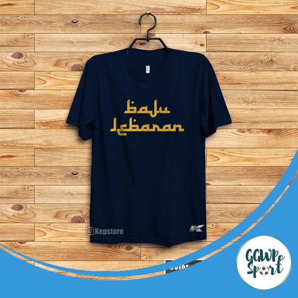 Kaos Distro Premium Tulisan Baju Lebaran Arab Lengan Pendek Katun Combed 30S Kualitas Terbaik