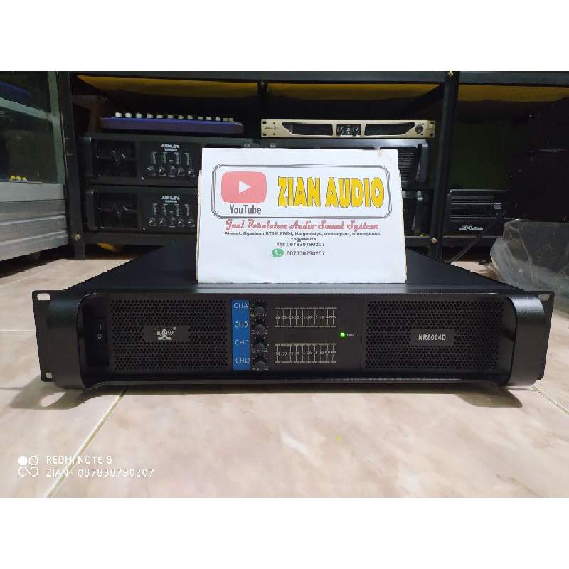 Power Amplifier RDW NR8004D Original