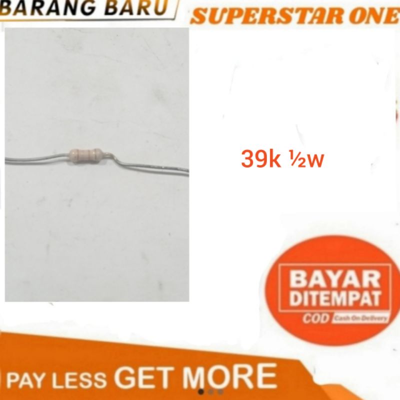 Resistor 39k ½watt resistor 39k ½watt