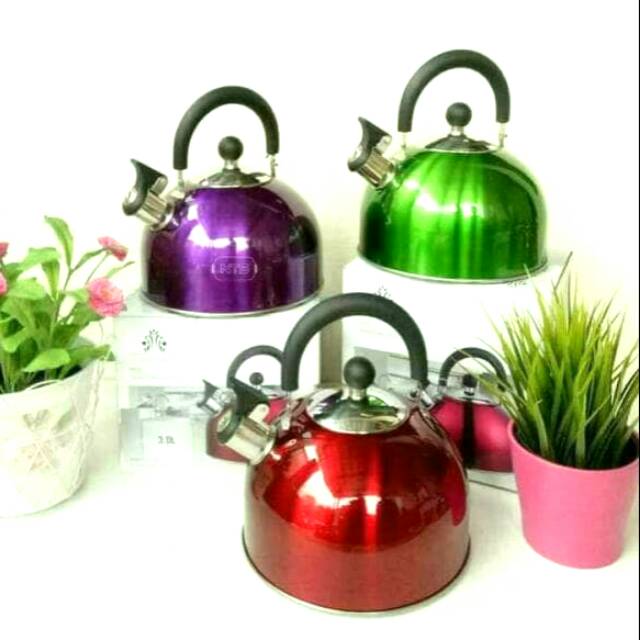 Teko Warna 3lt Stainless