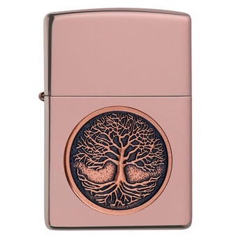 Zippo 49638 Tree of Life Emblem Madein USA