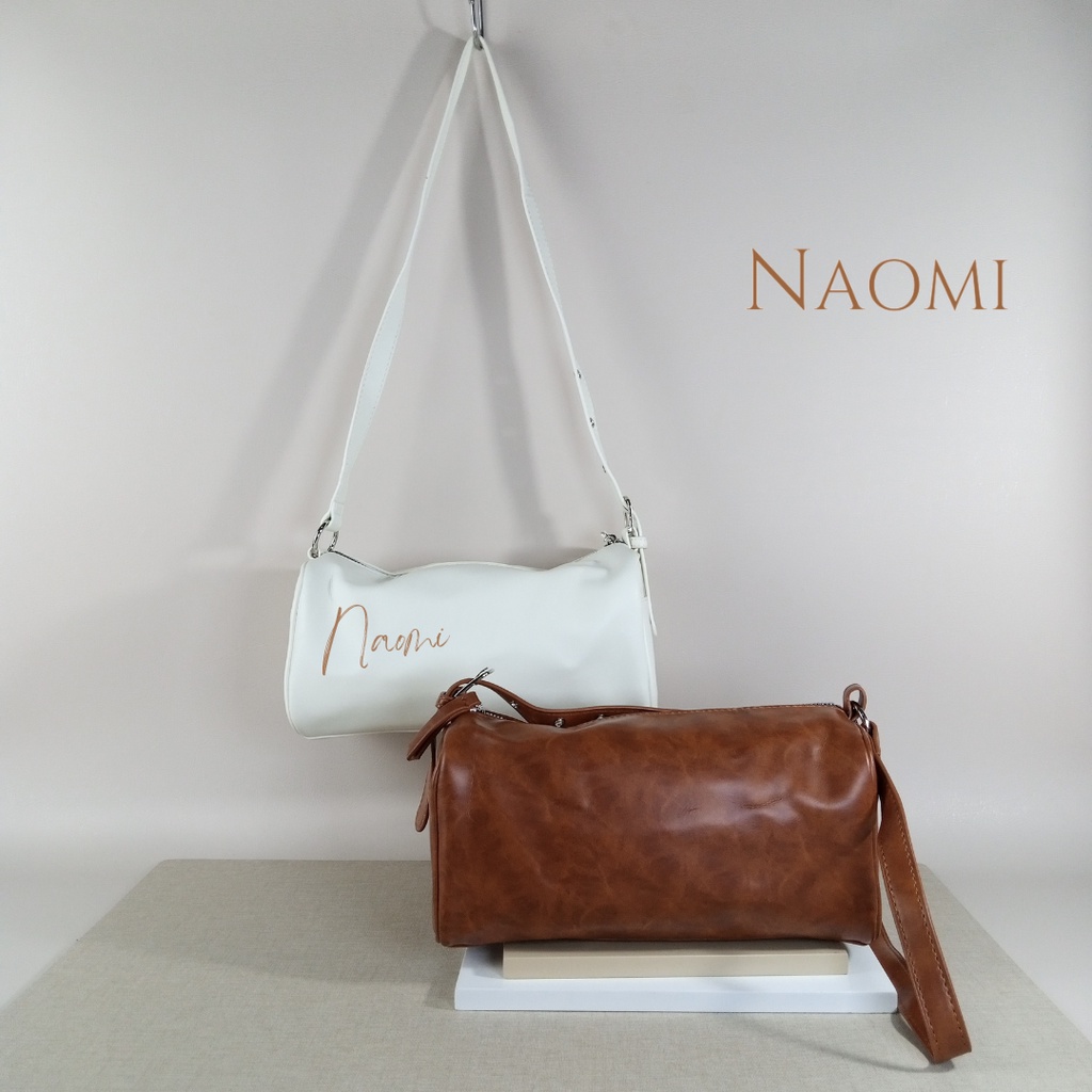 NAOMI - Lauryn Shoulder Bag Import - Tas Fashion Wanita - Bag Women - Tas Kulit Wanita -  Tas Selempang Kulit Wanita - Tas Wanita - Tas Naomi - Naomi Bag