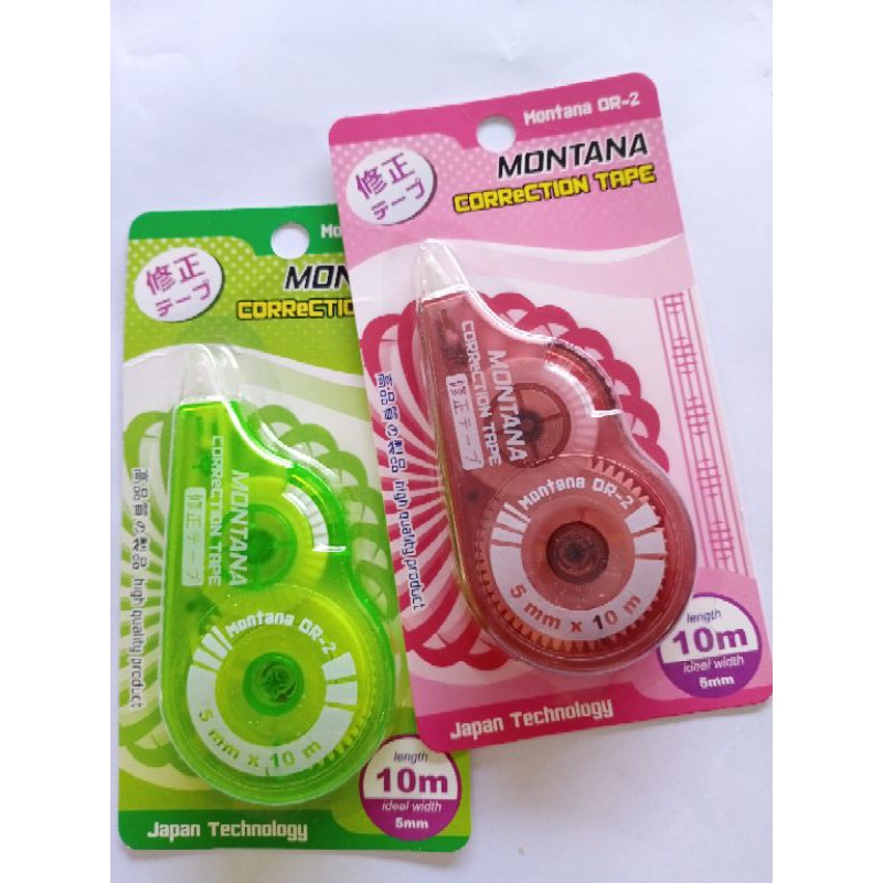 

correction tape / tipex kertas kenko/debozz/microtop/montana