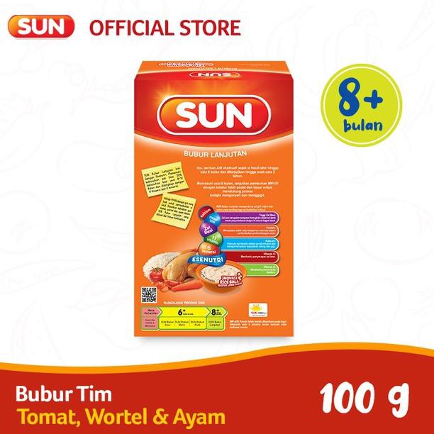 

qY3Code SUN Tim Instant Tomat Wortel Ayam Box 100 g x 1 Pcs X6H4 (populer)