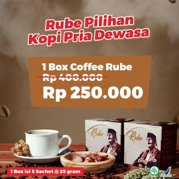 READY STOCK Rube Kopi Stmina Pria Dewasa Murah