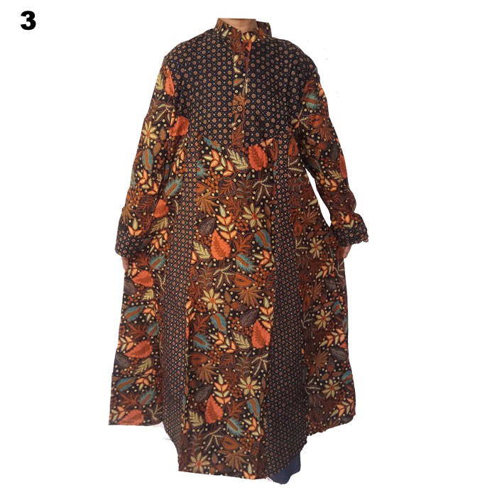 Gamis Batik Motif Manggar