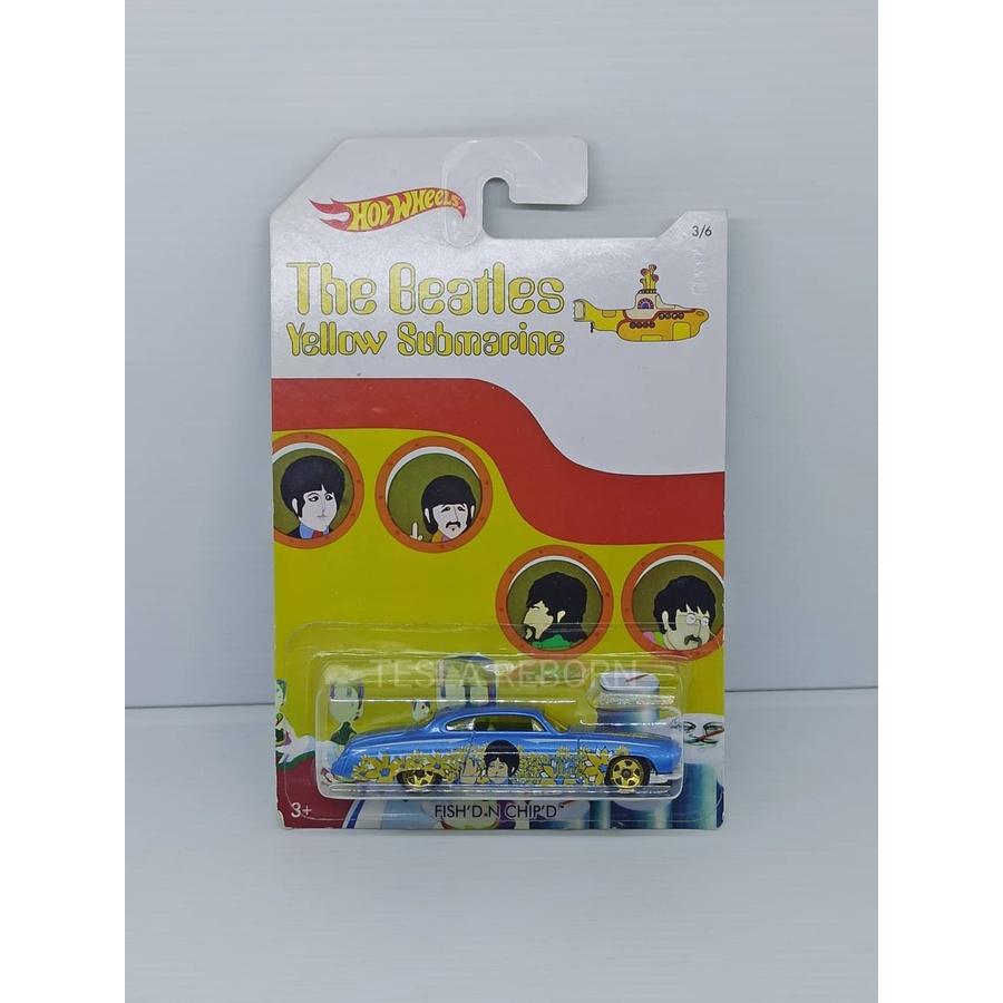 Hot Wheels The Beatles Yellow Submarine - Fish D N Chip D
