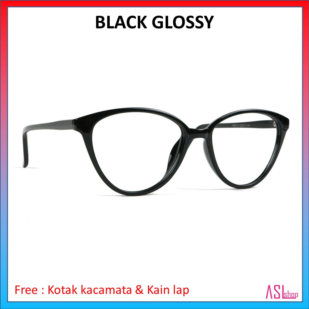 FRAME KACAMATA MINUS (ID 1025) + LENSA BLUERAY DAN PHOTOCROMIC