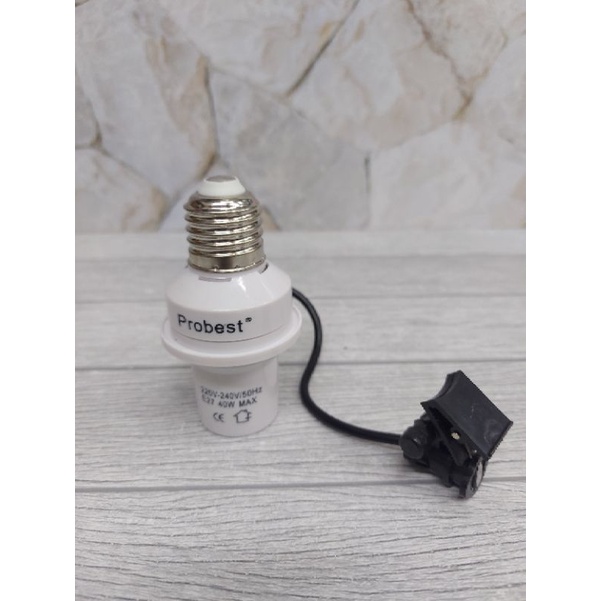 Fiting Lampu Sensor Cahaya Otomatis Probest YF-212A - Fiting Lampu