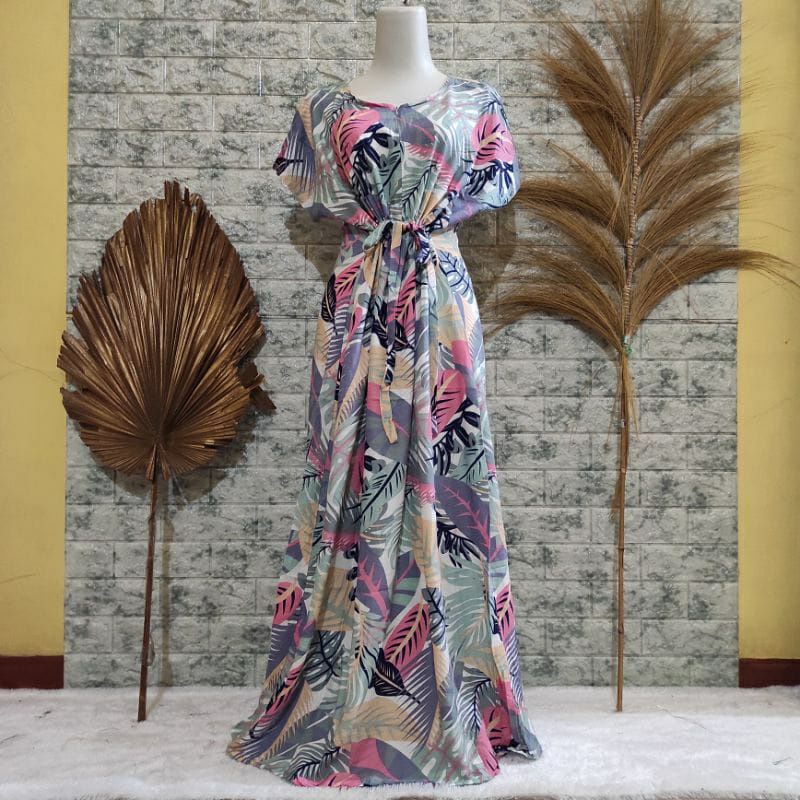 Baju Daster Viral Wanita dewasa Terbaru 2021 Daster Panjang 130 cm Semata Kaki Daster Busui Kekinian