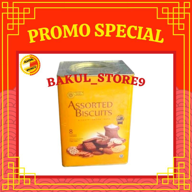 Nissin Assorted Yellow 1100 Gr Kaleng