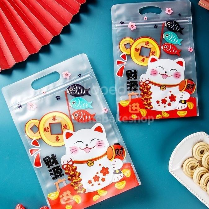 """] Cookies Bag Imlek / Plastik Ziplock Cookies Imlek / Plastik imlek lucu