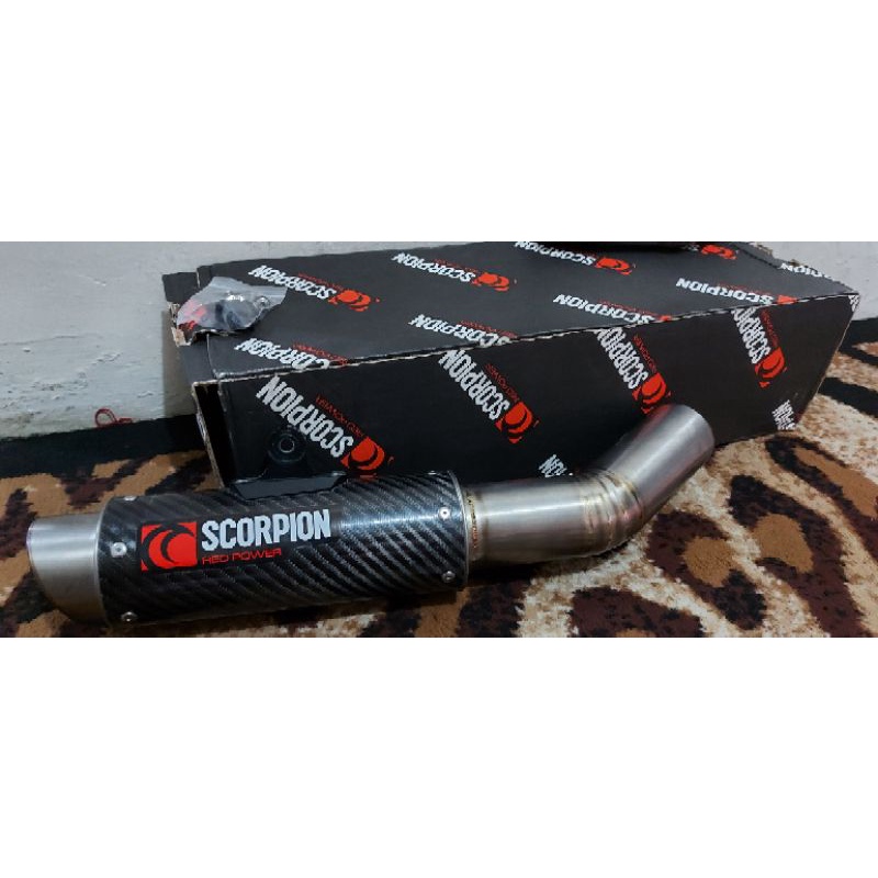 Knalpot z800 scorpion