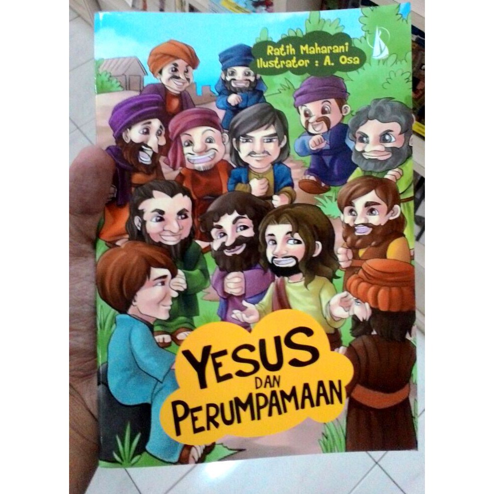 Buku Cerita Bergambar MENGENAL TUHAN YESUS - Terbitan KANISIUS