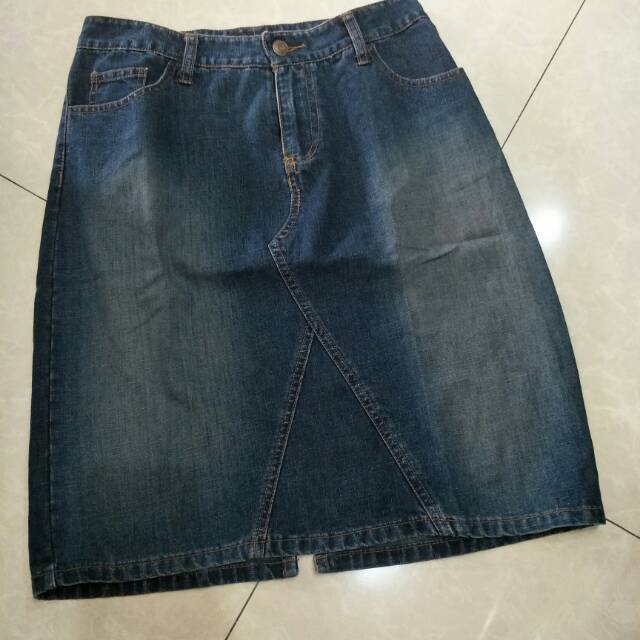 Rok jeans preloved merk no boundaries