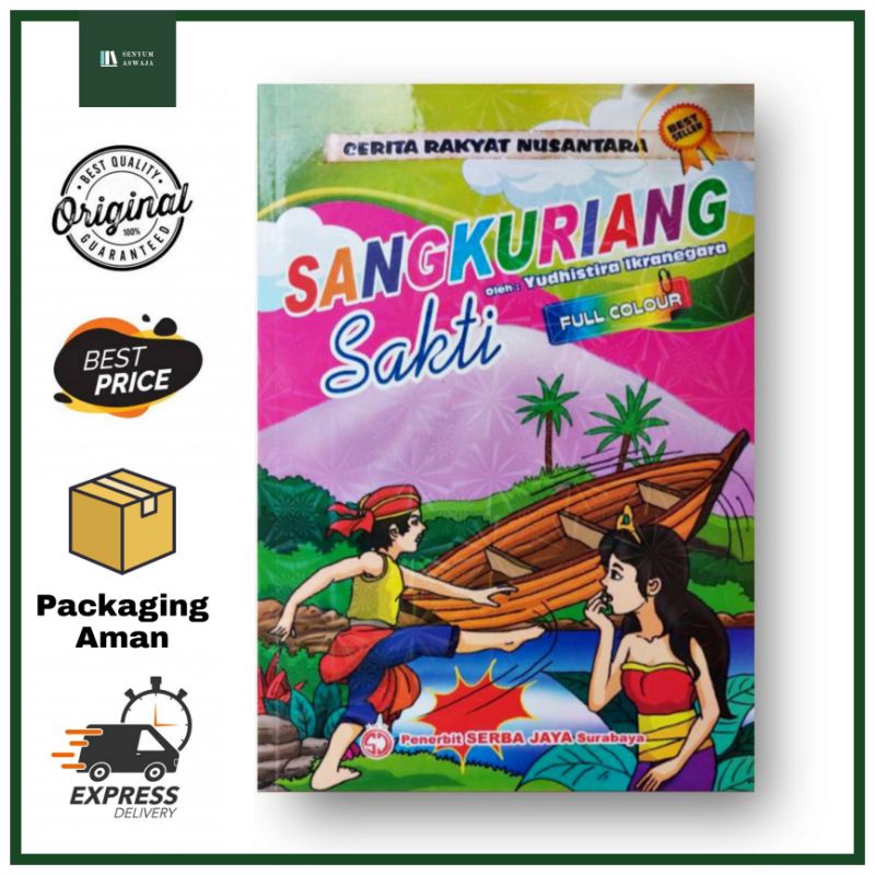 Jual Buku Anak Bergambar Dongeng Cerita Rakyat Nusantara Sangkuriang
