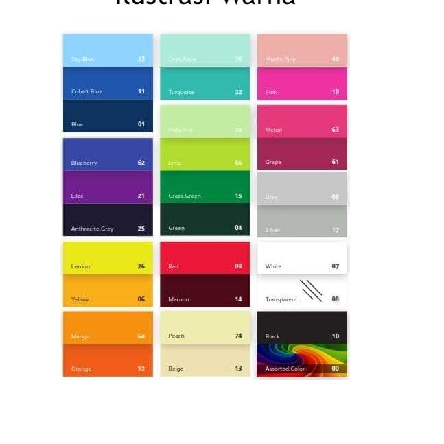 

Berkualitas Binder Bantex 1326 Size B5 25mm 26 Ring Metal bahan Pvc Semua Warna ホ