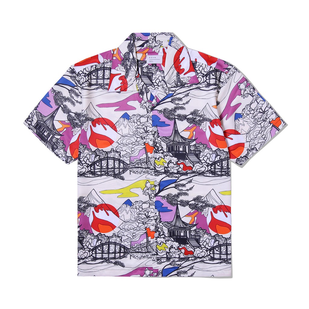 DSVN - Kemeja Print Pria - HAJIME