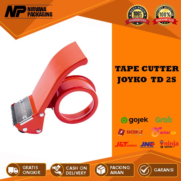 

Cuci Gudang Tape Cutter Joyko Td 2S/ Tape Dispenser/ Pemotong Lakban Tempat Lakban Promo