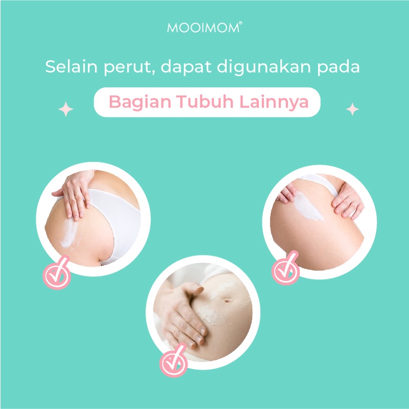 Mooimom - Belly Lotion - Cream Penghilang Stretchmark