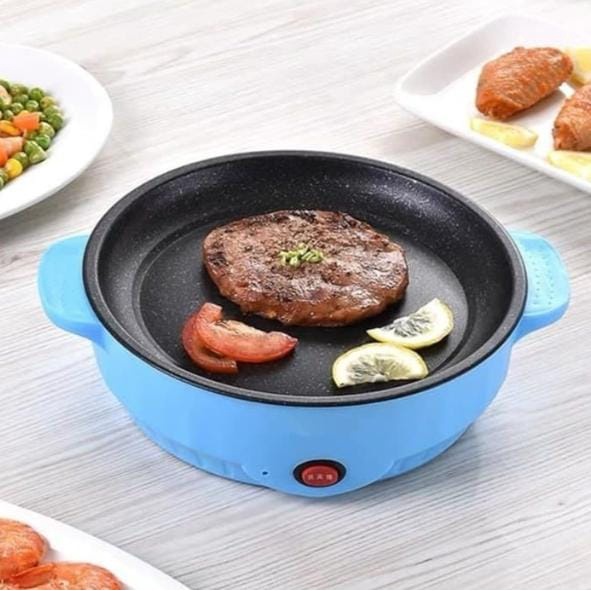 Premium Panci Elektrik Korean Pan /panci listrik/Panci BBQ/Panci Panggang Elektrik Grill 22Cm