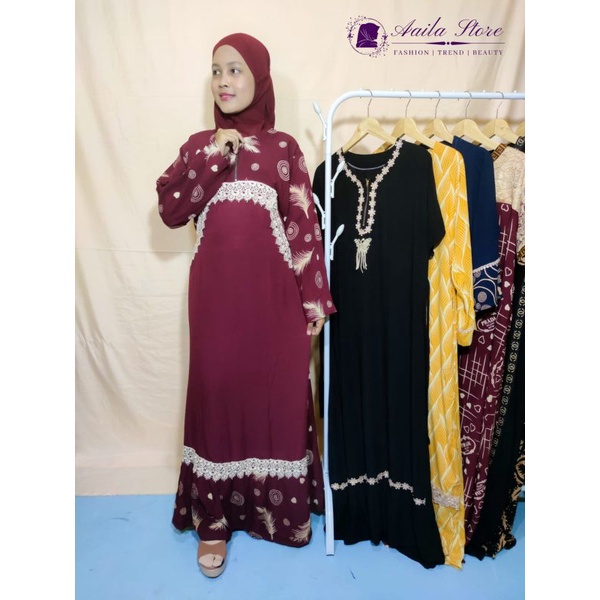 [COD] Long Dress Daster Panjang Termurah 2021