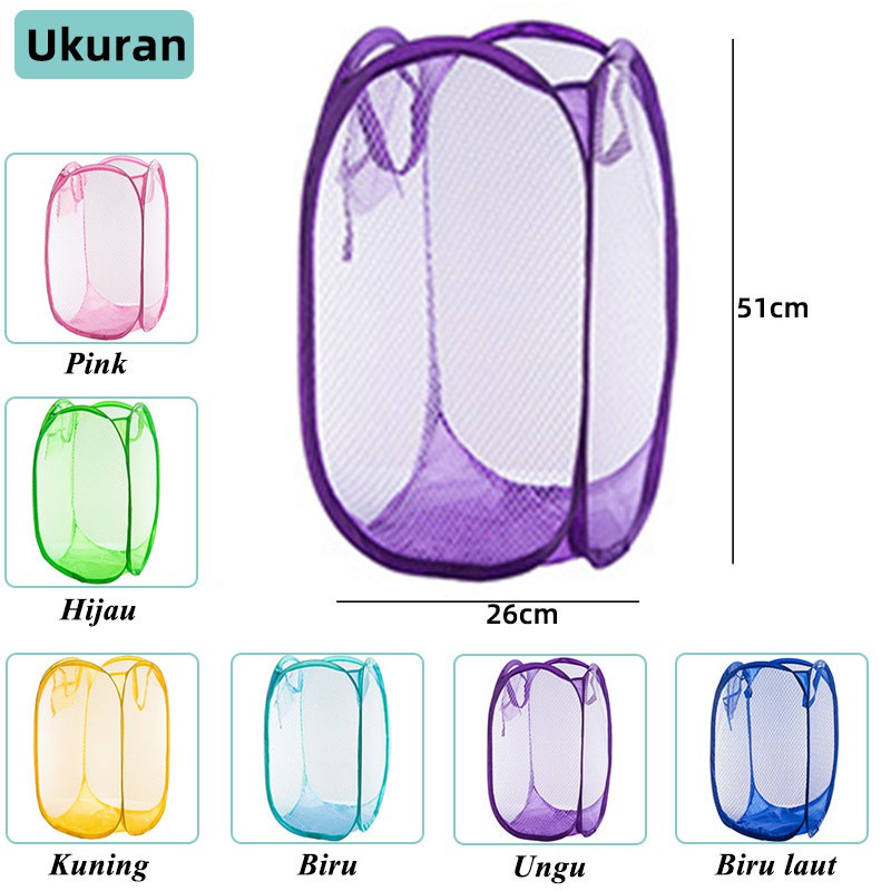 [Kaizen Living] Keranjang Baju Kotor  / Laundry Basket / Keranjang / Laundry Bag