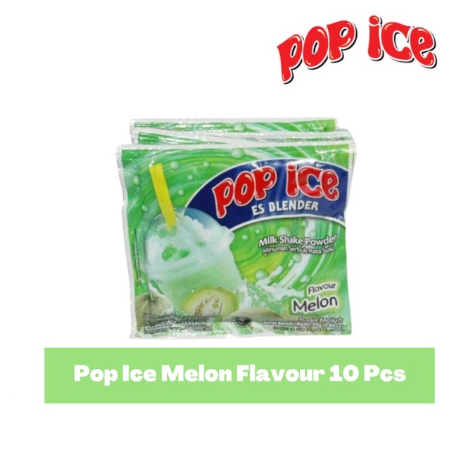 

POP ICE MELON FLAVOUR 10 SACHET