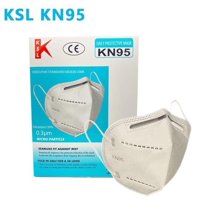 Masker KN95 KSL Top Brand Top Quality / Masker KN95 Repack