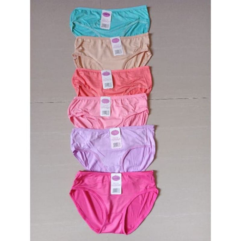 6 Pcs CD Laisy Celana Dalam Wanita Murah Berkualitas
