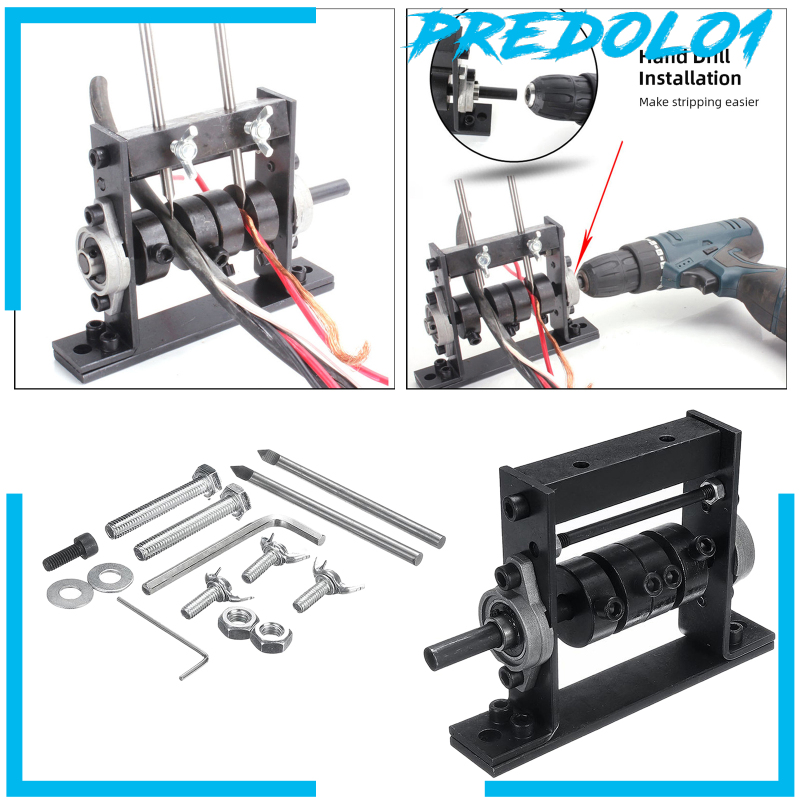 (Predolo1) Mesin Pengupas Kabel Manual Bahan Tembaga