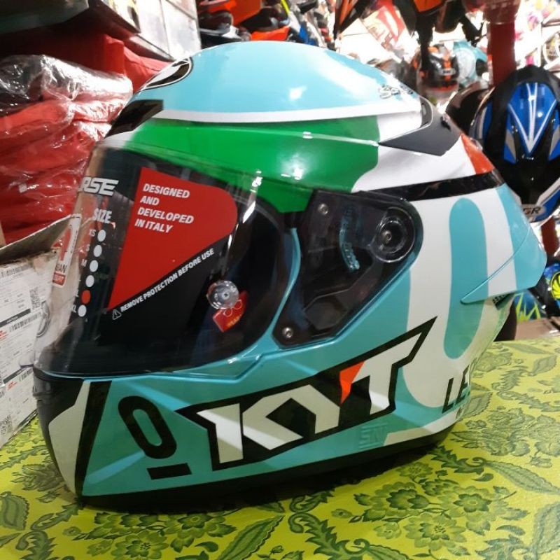 HELM KYT TT COURSE DALLA PORTA LEOPARD