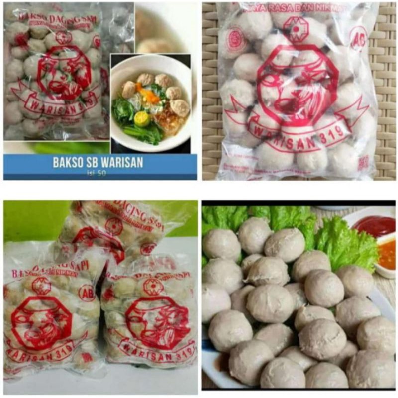 

Bakso Besar Warisan isi 50 / Baso Sapi Enak SB