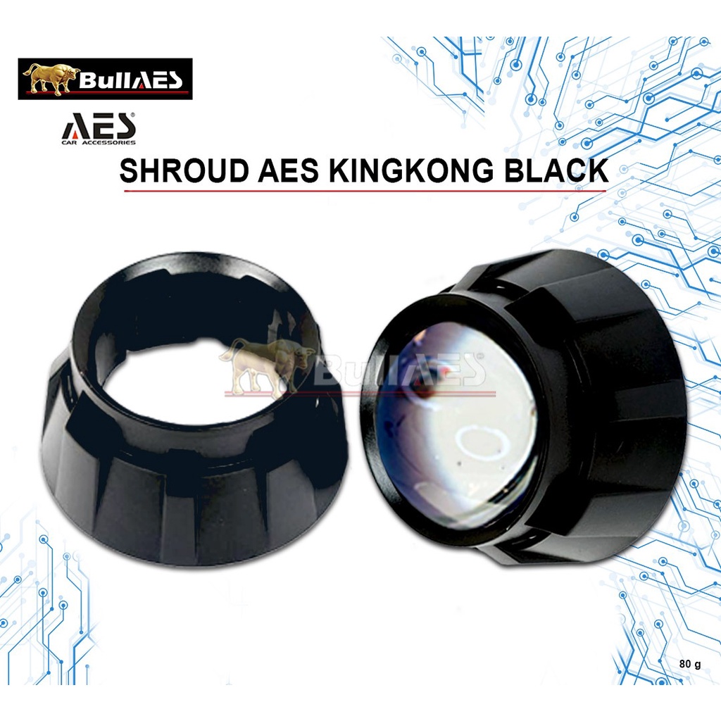 Shroud Projector Model KINGKONG 3 Inchi Merk AES