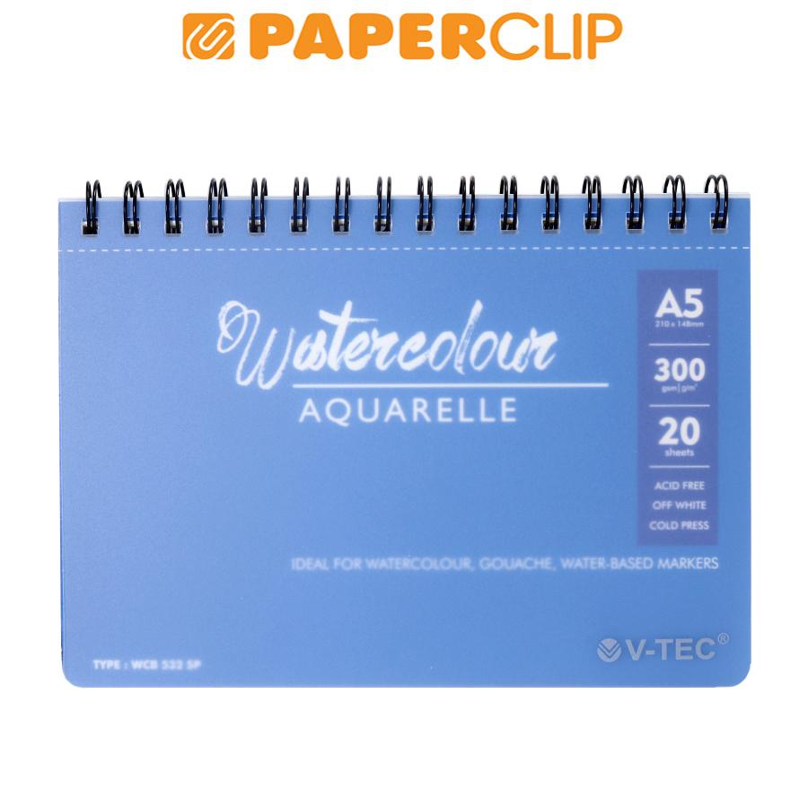

WATERCOLOR BOOK V-TEC 532SP A5 300GSM 20S