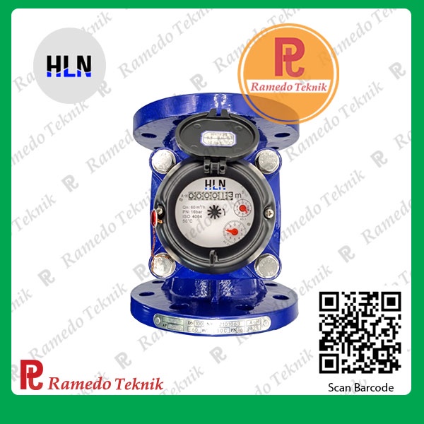 Water Meter Air Bersih HLN 4 Inch - Flow Meter Air Bersih DN 100 MM