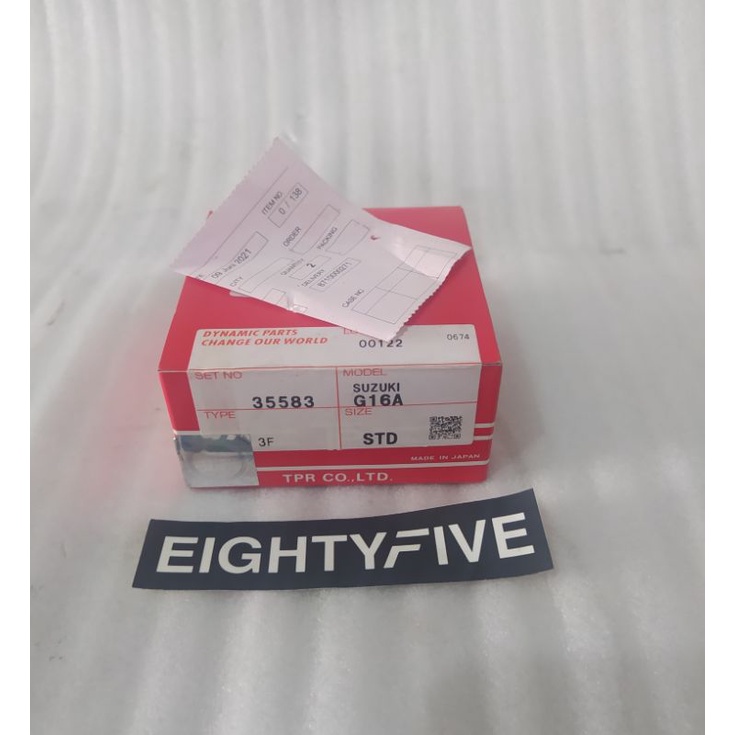 RING SEHER / RING SET PISTON SUZUKI FUTURA 1.3 TP JEPANG