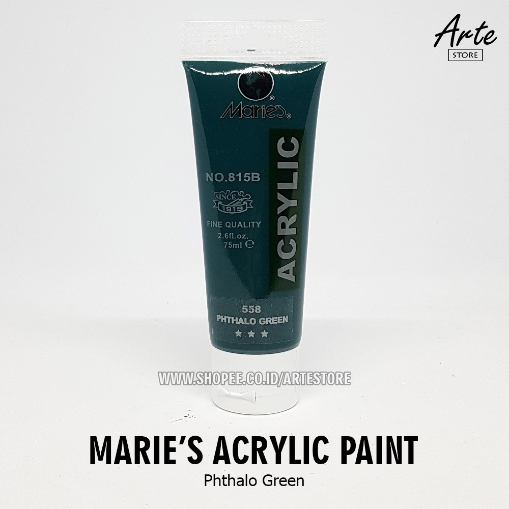 

Cat Akrilik Maries Phthalo Green 75 ml