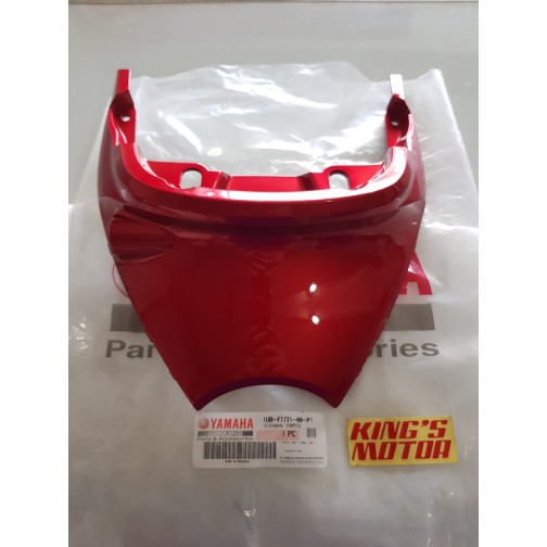 cover lampu stop/belakang/tail fino karbu merah asli yamaha